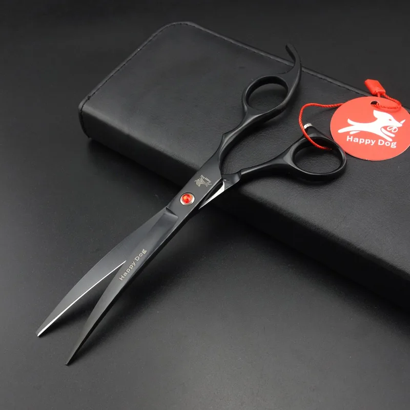 7-дюймовые профессиональные ножницы для груминга домашних животных прямые