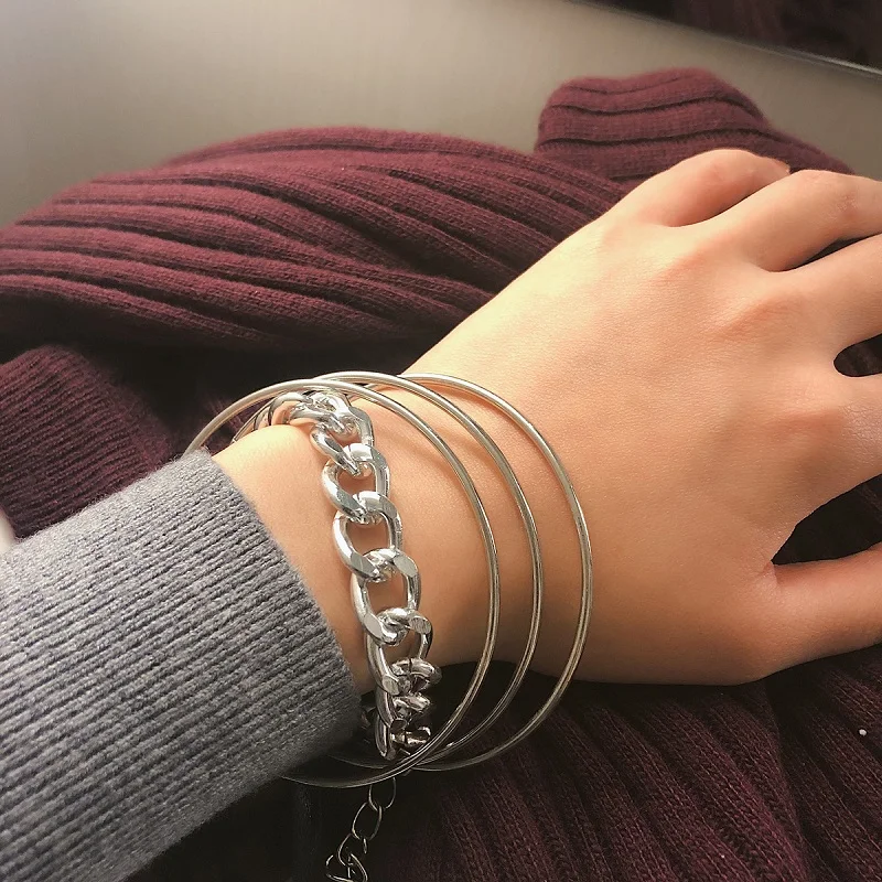 Find Me брендовый модный винтажный Большой браслет-цепочка с монетами в стиле бохо