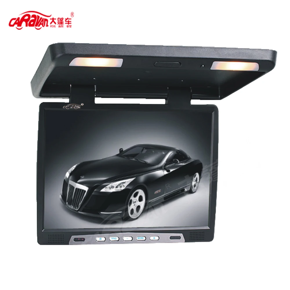 Караван 17 дюймов Super Slim Автобус hd LED Потолочный Мониторы Авто накладные 16:9 широкий