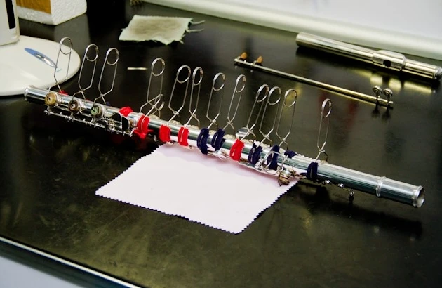 Musical Instruments Maintenance tools Flute button key pad liner indentation with tongs | Спорт и развлечения