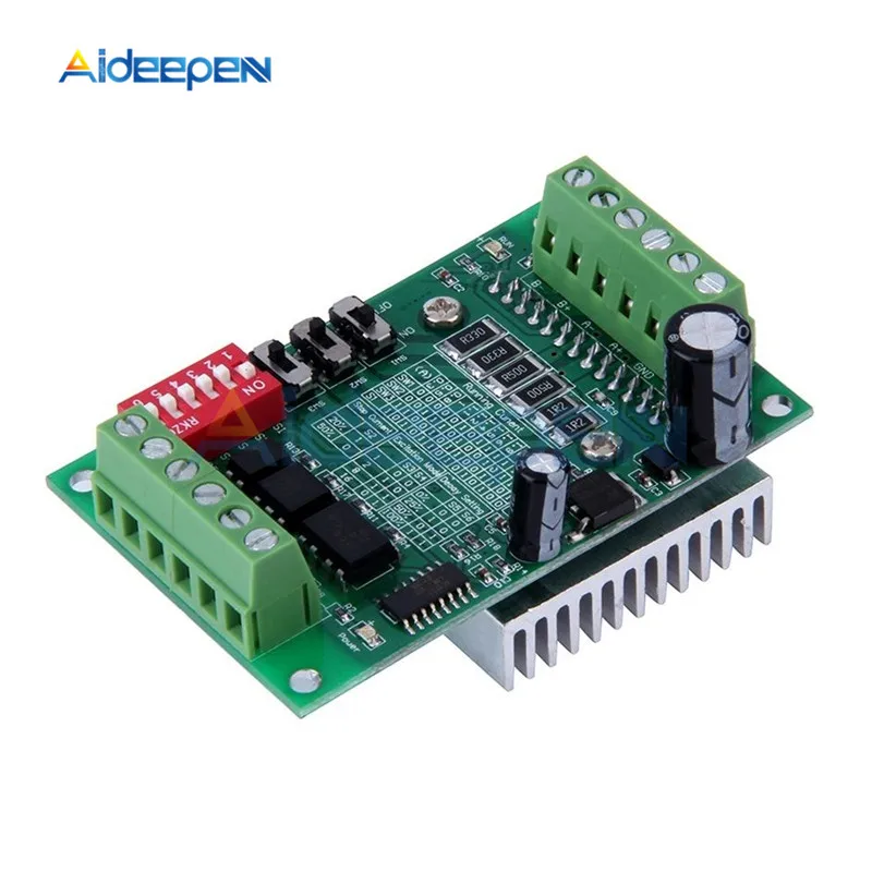 TB6560 DC 10-35 в 3A привод шагового двигателя CNC шаговый двигатель плата одноосного контроллера двигателя плата контроллера 6N137 Оптрон