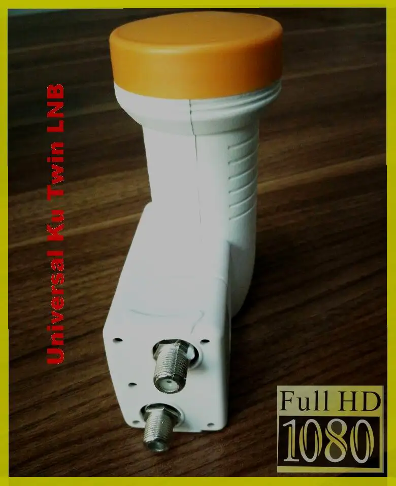 Красный SR 3602 лучший сигнал Full HD универсальный KU Band Twin LNB водонепроницаемый с