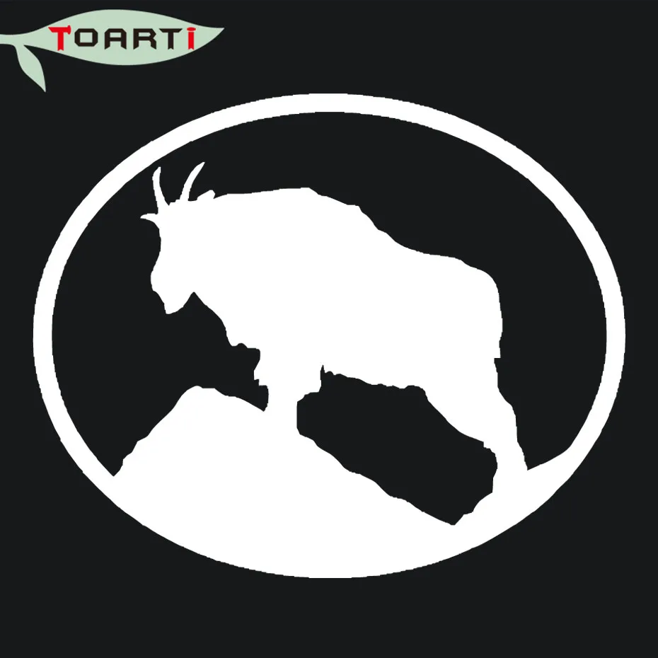 Виниловая наклейка на горную козу для стайлинга автомобиля окно стенок бампера