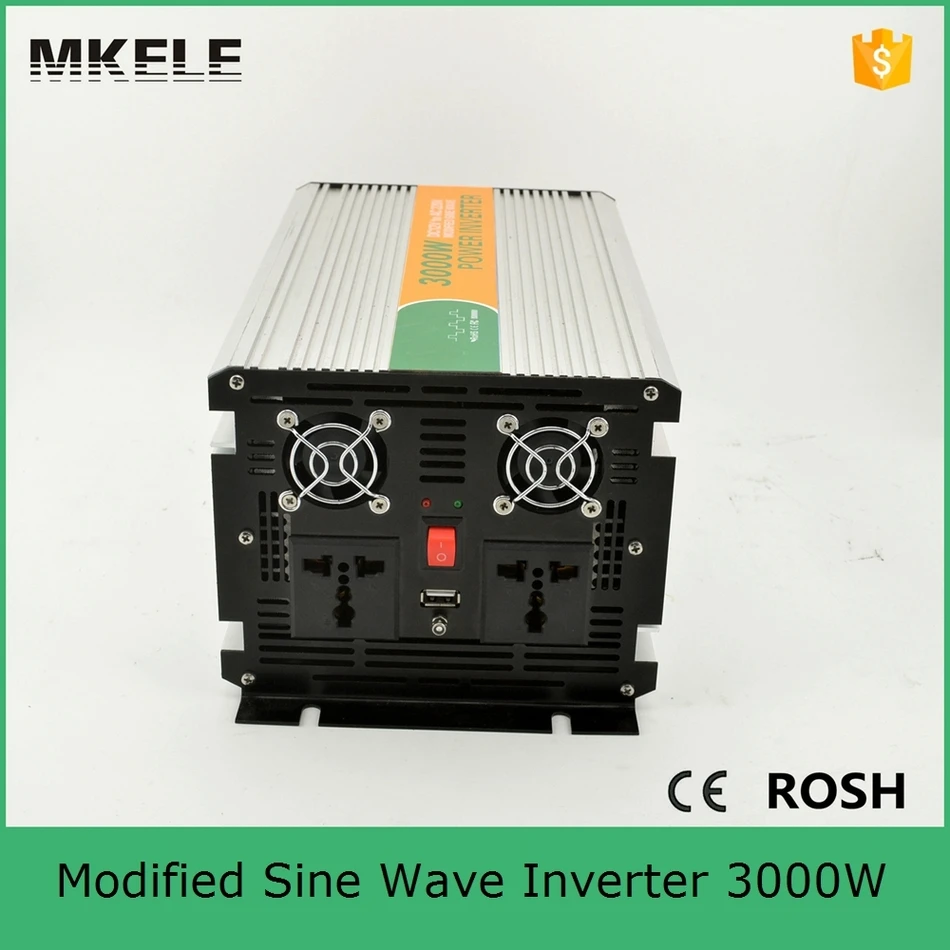 MKM3000-241G Модифицированная синусоида 3000 Вт Инвертор 24vdc для 120vac инвертор