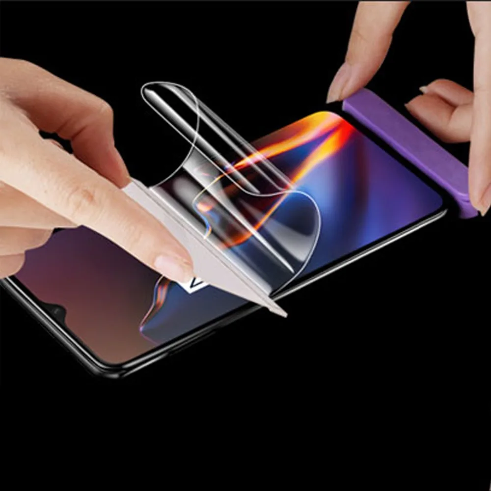 

2 шт. 9D Передняя Задняя мягкая ТПУ Гидрогелевая пленка для Oneplus 7T 7 Pro 6T 6 5T 3 3T HD полное покрытие защита экрана нано пленка не стекло