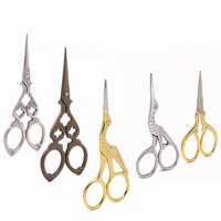 retro zigzag embroidery scissors 1pcs tailors scissors sewing scissors for needlework hairdressing scissors hand sewing toolsq