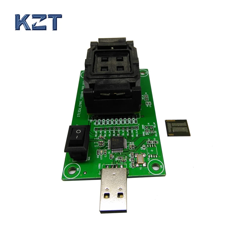 Высокое качество eMCP221 разъем к USB для BGA 221 тестирования Размер 11 5x13 мм nand flash