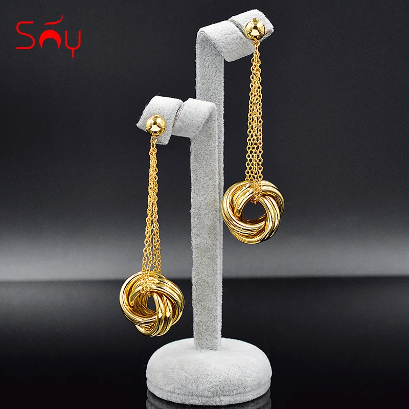 Sunny Jewelry,, серьги для женщин, длинные висячие серьги, Дубаи, модные серьги для свадьбы, подарок, ювелирное изделие