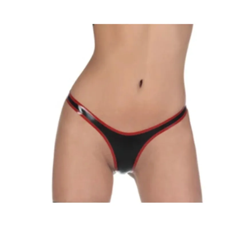 

100%Latex Women Panties Sexy T-Back Rubber Underwear for Party