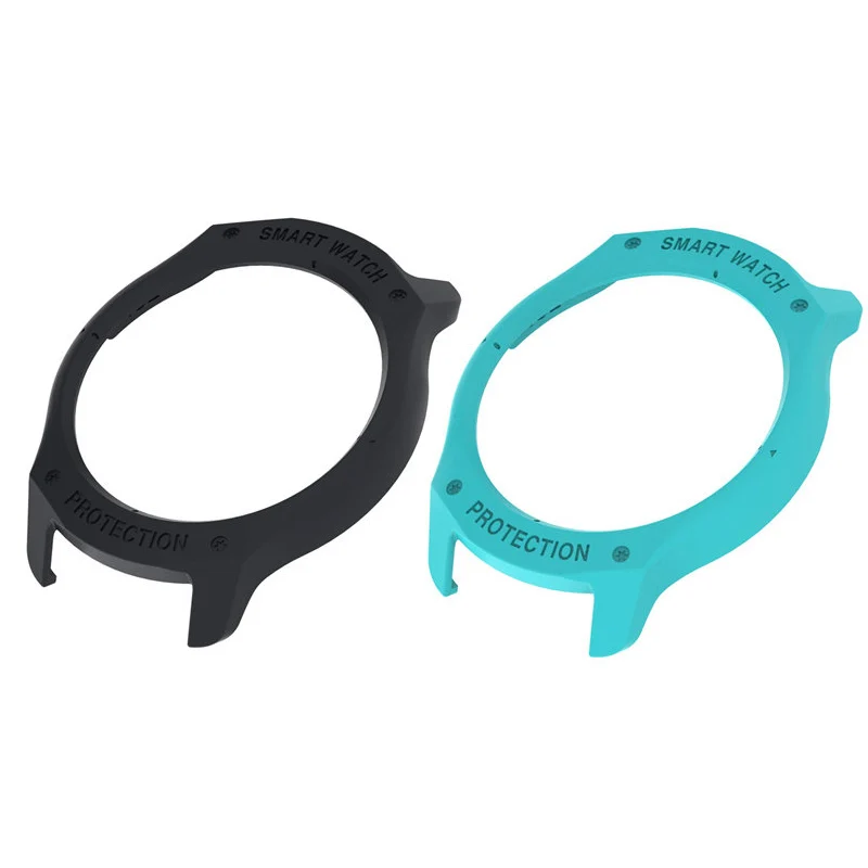 2-pack Для ticwatch 2 Чехол SIKAI Твердый защитный чехол Красочный легкий корпус ПК - Цвет: 2-pack