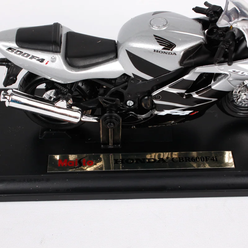 Maisto 1:18 Honda CBR 600F4i мотоцикл литой под давлением серебряный мотоцикл Форма модели автомобиля литой мотоцикл для сбора 512