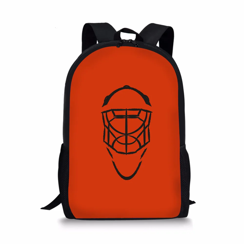 007 THINK Kids Bookpack Philadelphia Flyers школьный рюкзак с принтом для подростков 16 дюймов большой емкости детская школьная сумка на заказ - Цвет: 007