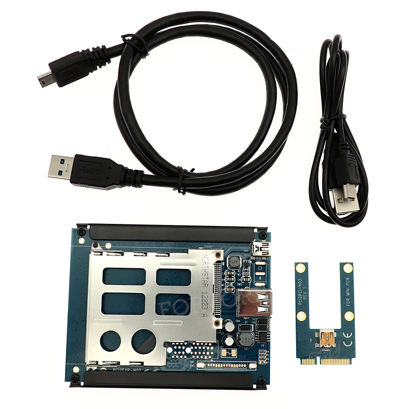 Мини-адаптер PCIe USB 2 0 для ExpressCard 54 / 34 slot PCI express Mini Card To Express Converter Reader | Компьютеры и