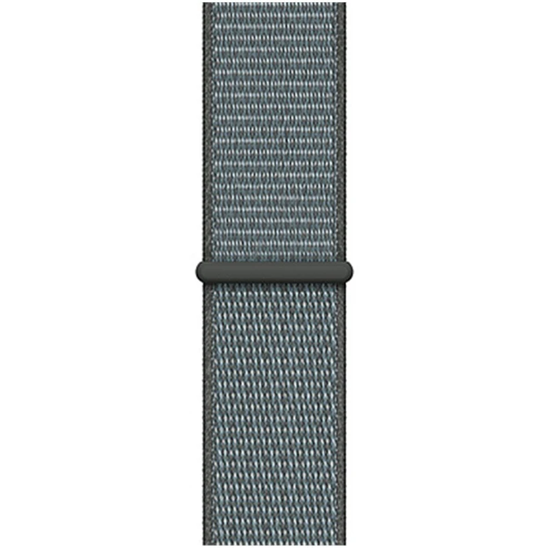 6-StormGray Laforuta Нейлон для Apple Watch Band Series 5 40мм 44мм iWatch Ремешок Спортивные браслеты с петлями 38мм 42мм Для серии 4/3/2/1 Женщины Мужчины - Цвет ремешка: 6-StormGray