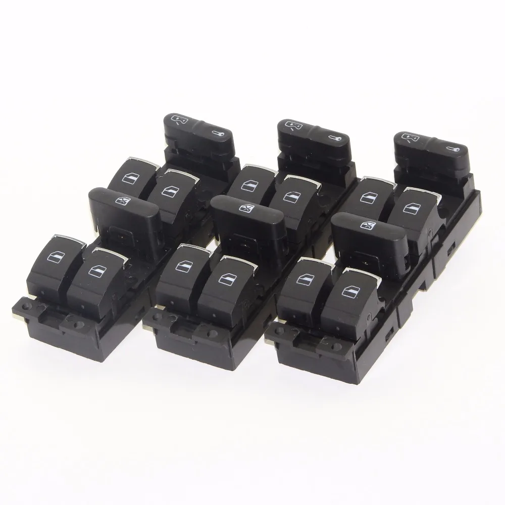 3 шт. Новый хромированный переключатель с водительской стороны оконного