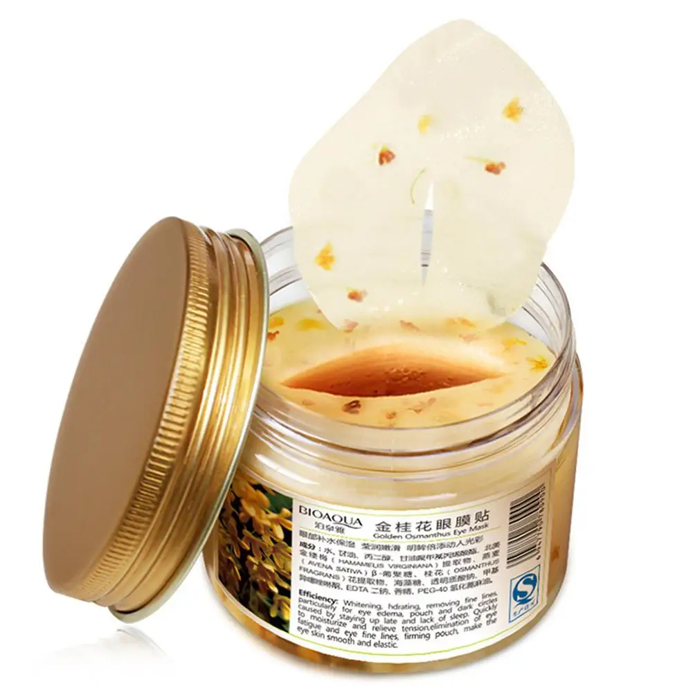 Яркие Гламурные 80 шт./кор. семена золотого османтуса маска для глаз глаза лечение