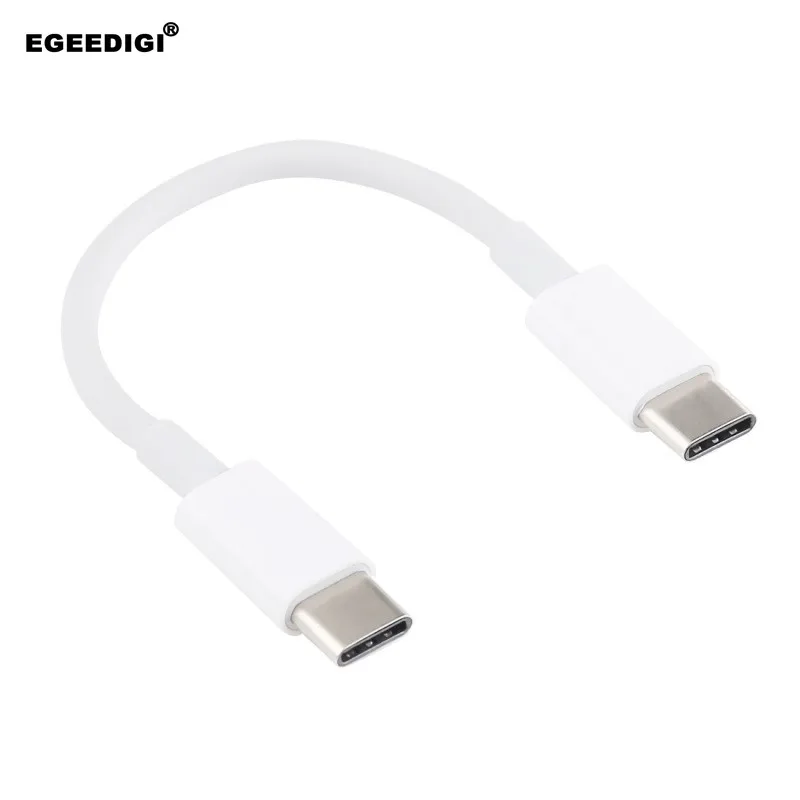 14 см EGEEDIGI PD 60 Вт Быстрый кабель для зарядки USB Тип C до type-C кабель для huawei Mate20 P20 USB C кабель для MacBook IPad Pro samsung