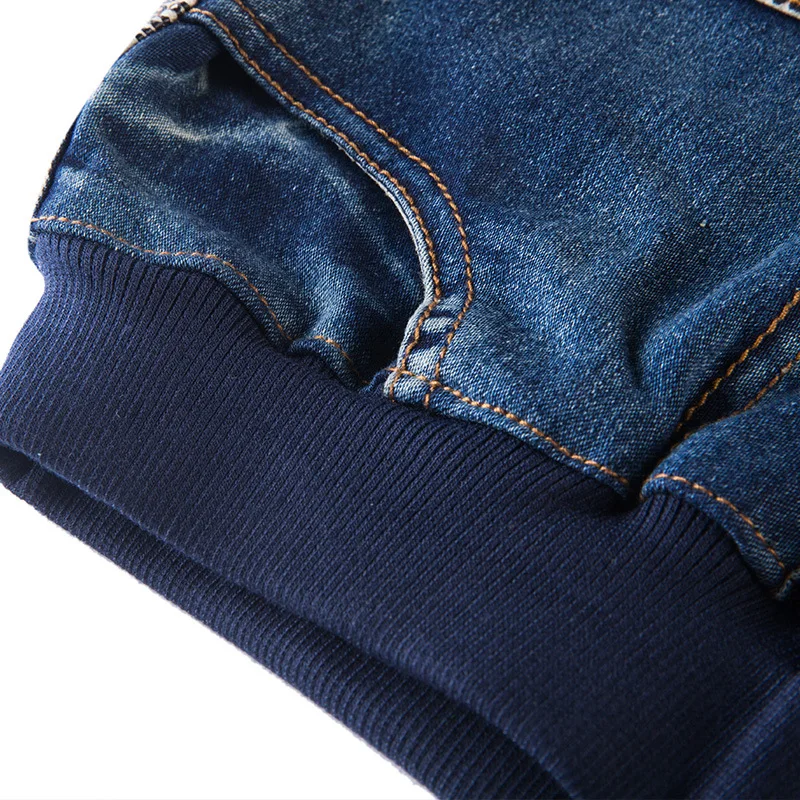 2018 новые джинсы для мальчиков лет штаны подходит весна и осень детские Детские
