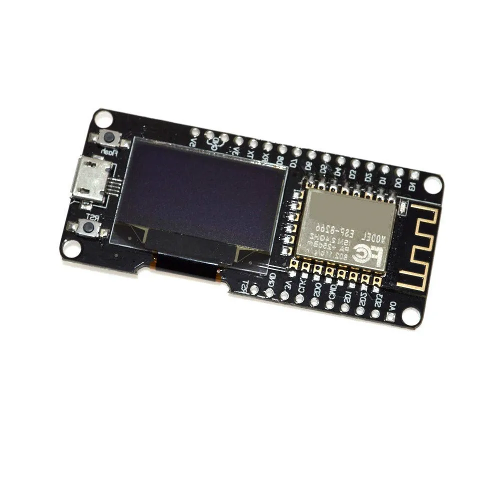 Микро usb 0 96 &quotOLED с ESP 12F ESP8266 CP2102 Wifi модуль макетной платы|Модули для умного дома| |
