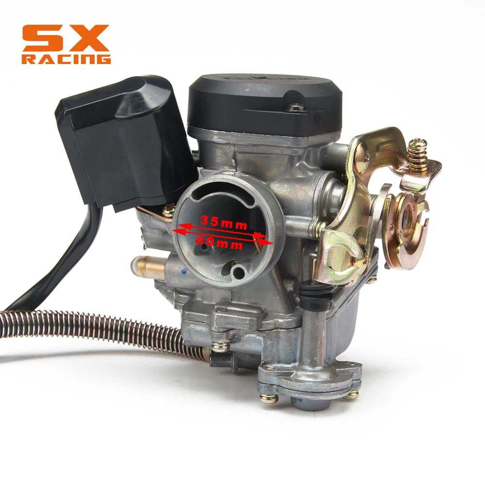 Карбюратор для мотоцикла 18 мм CVK PD18J скутера GY6 50cc 80cc мопеда 4 тактный PD18 139QMB 139QMA ABM