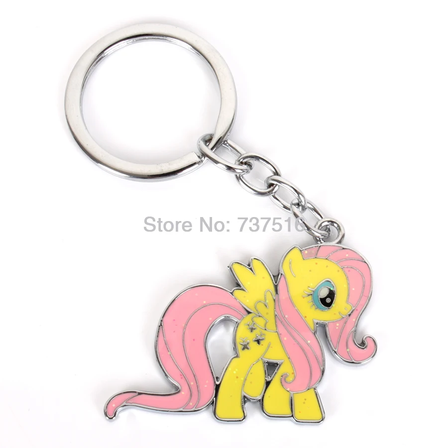 Новая дружба Розовый волшебный милый Флаттершай лошадь двухсторонний дизайн