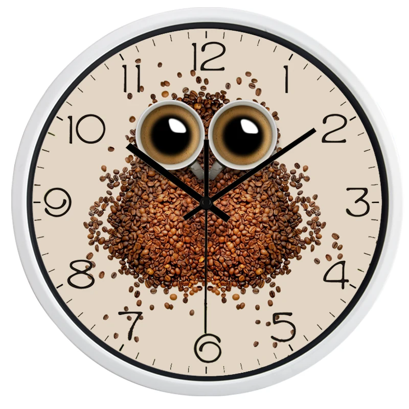 Креативный дизайн кофе в зернах пазл милые домашние животные кофейня настенные