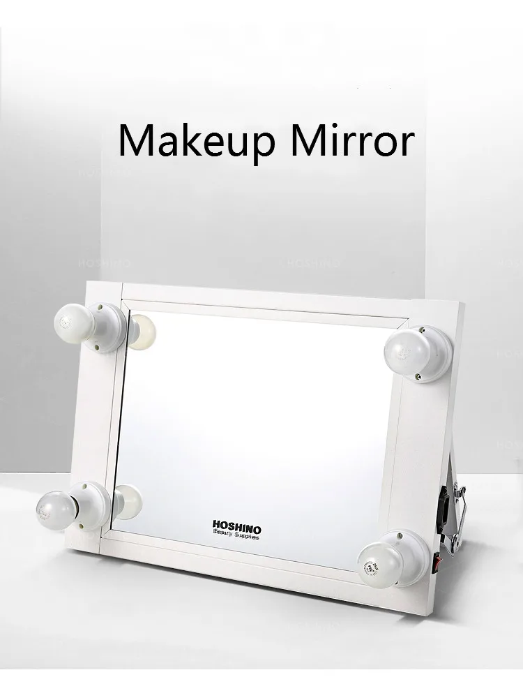 Регулируемые 4 Светодиодов Зеркало С Подсветкой Для Макияжа портативный