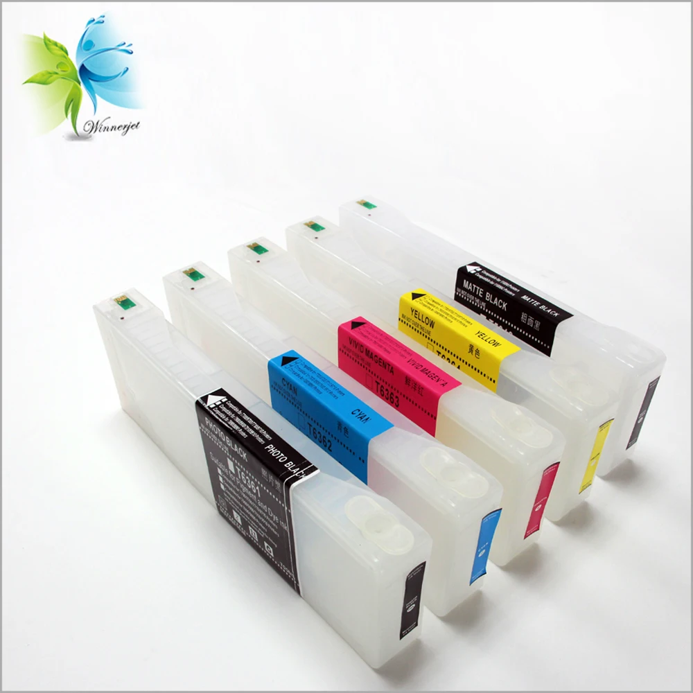 Чернильный картридж Winnerjet для Epson Stylus Pro 7890 9890 7908 9908 700 мл с бесплатным чипом|ink