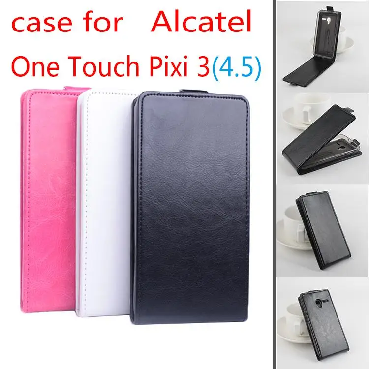 Высококачественный кожаный чехол для Alcatel One Touch Pixi 3 4 5 5019D откидная крышка