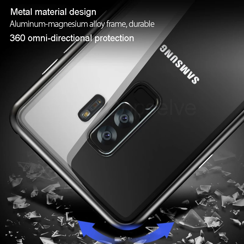 Amzboon Магнитная адсорбции чехол для телефона samsung Galaxy S9 S8 плюс примечание 9 8