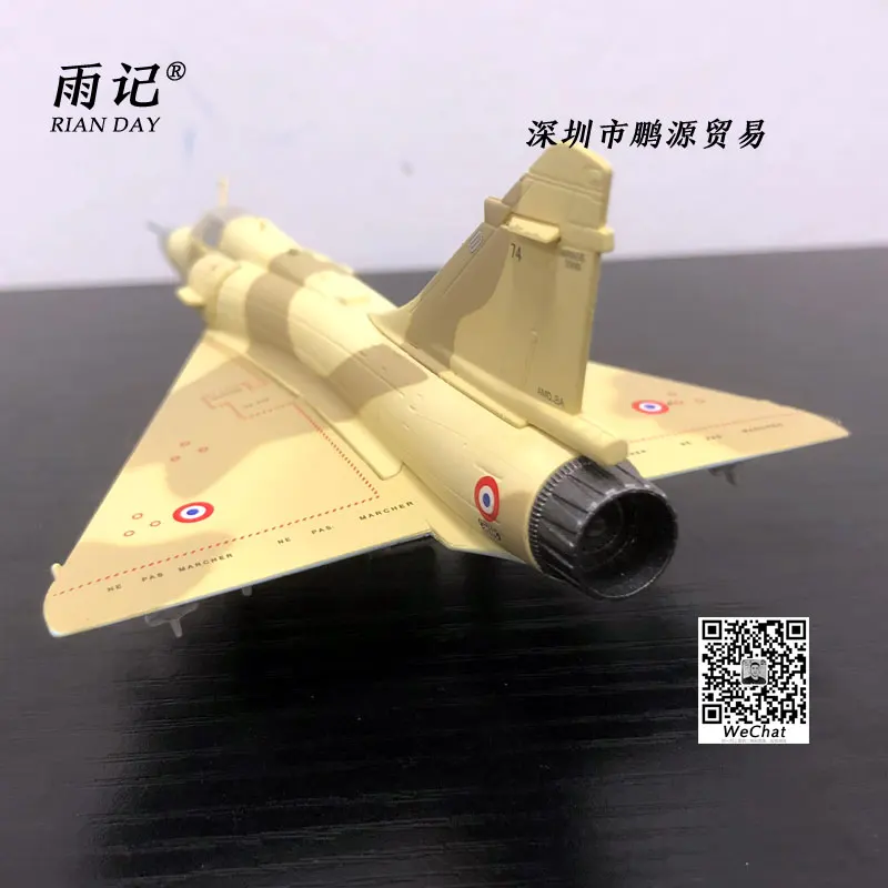 AMER 1/100 масштаб военная модель игрушки Франция dassafe Mirage 2000 истребитель литой металлический самолет модель игрушки для подарка/коллекции