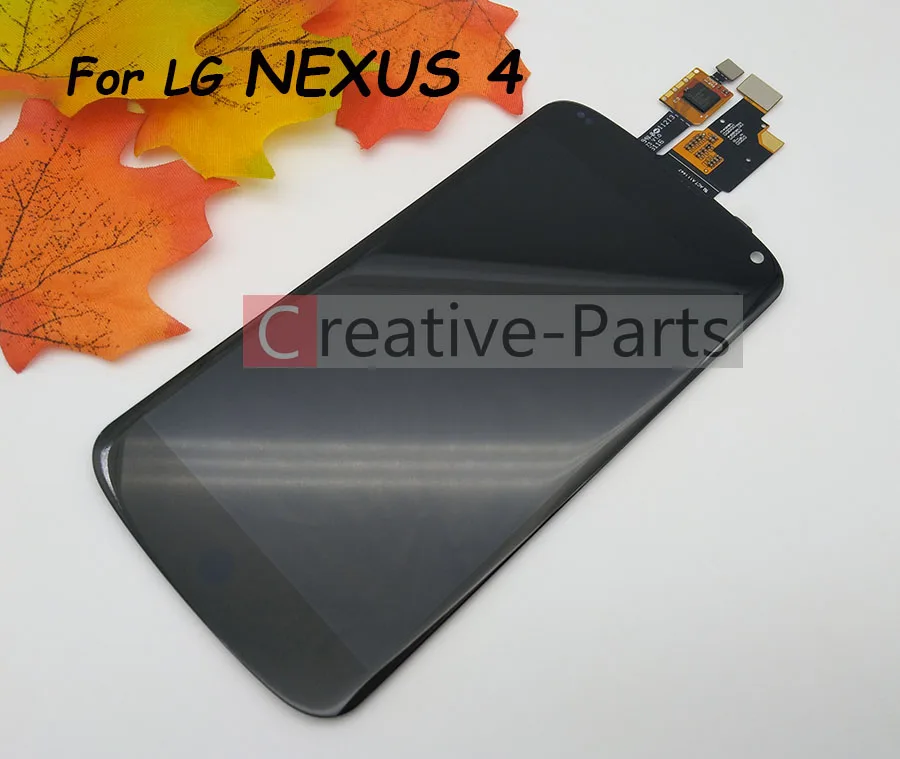 Оригинальный ЖК-дисплей для LG NEXUS 4 E960 Pantella с сенсорным стеклом дигитайзер сборка