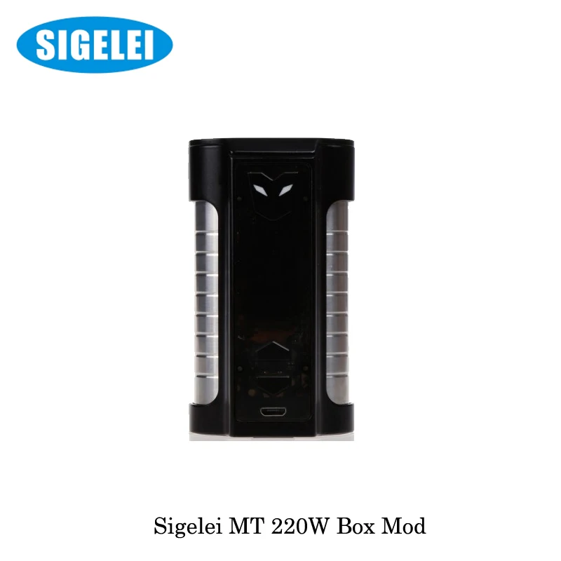 220 Вт электронная сигарета Оригинал Sigelei MT TC поле Mod работает на 18650 батарея не