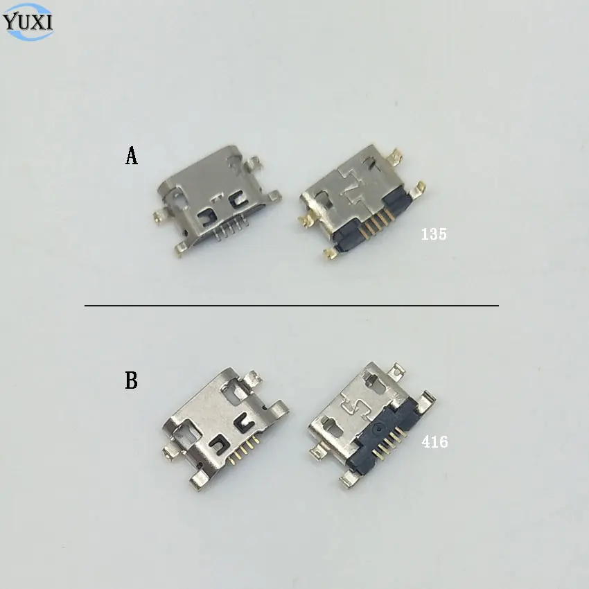 YuXi 1 шт. микро USB разъем для зарядки порта HuaWei G7 TL00/Для Lenovo A708t S890/для Alcatel 7040N|Шлейфы