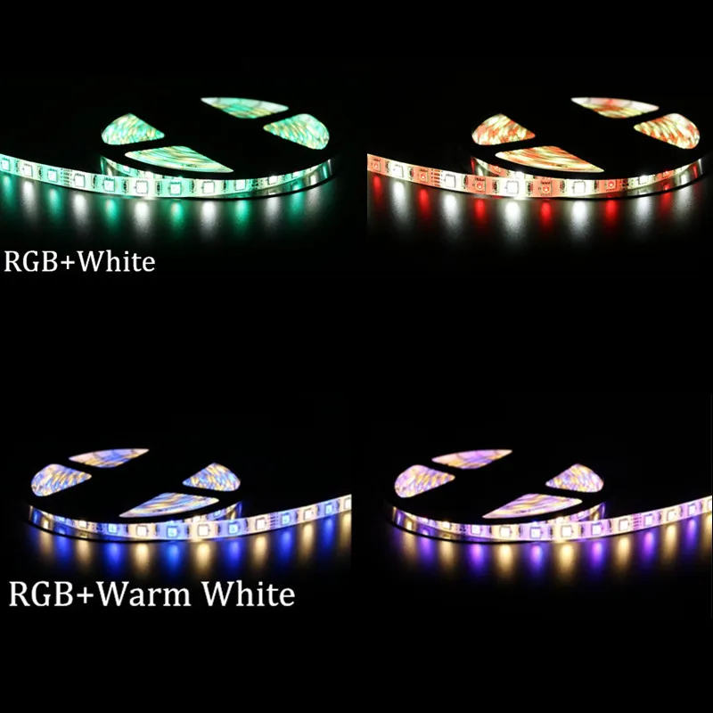 Светодиодная лента 5050 RGB Водонепроницаемая 12 В RGB/белый/теплый белый/RGBW/RGBWW Fita Светодиодная лента s Гибкая неоновая лента Luz монохромная
