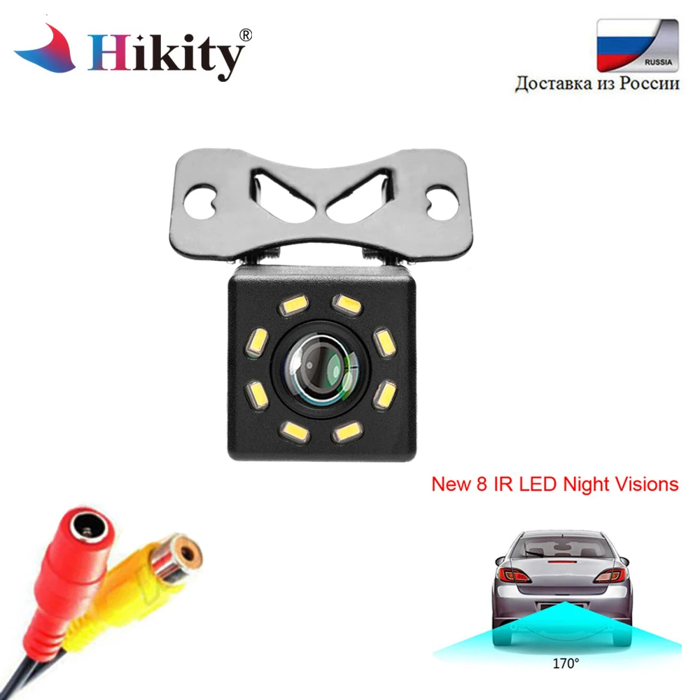 Камера заднего вида Hikity 8 светодиодный 170 градусов|Камеры для авто| |