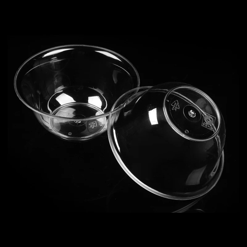 Одноразовая жесткая пластиковая прозрачная Хрустальная Бытовая миска для риса и