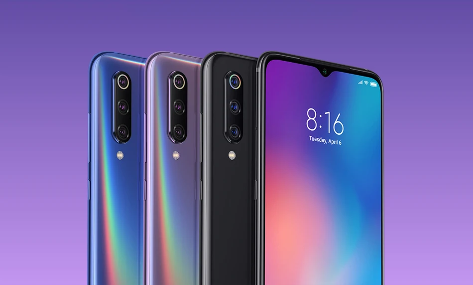 Global rom Xiaomi mi 9 mi 9 8 GB 128 GB телефон Snapdragon 855 Octa Core 6,3" 1080 P дисплей 3300 mAh 48MP тройные камеры смартфон