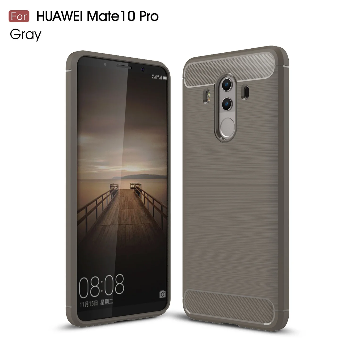 Карбоновый армированный чехол huawei mate 10 Pro Lite TPU Мягкий силиконовый для fundas coque |
