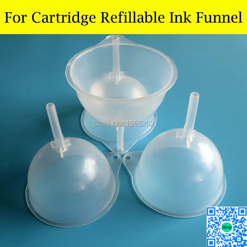 8 шт./лот пластиковая воронка для заправки чернил широкоформатного принтера Epson |