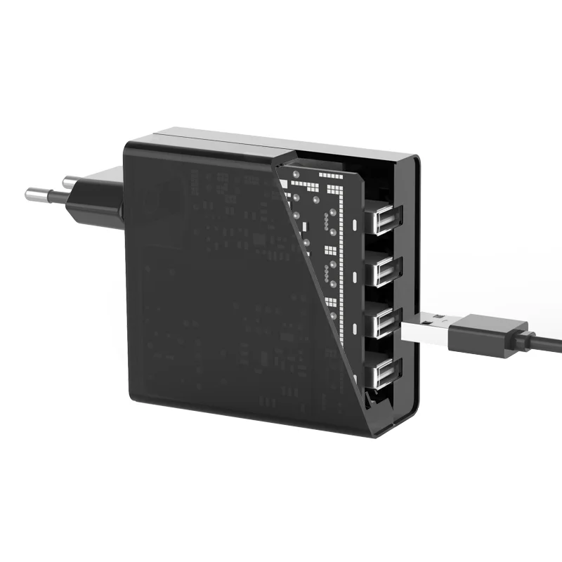 ORICO DCW-4U 4-Порты стены USB телефон Зарядное устройство 5V2. 4A* 4 6A30W всего Выход мобильного телефона путешествия Зарядное устройство для смартфонов