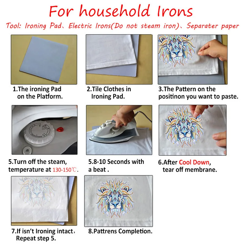 

12pcs/set Small Animal Patches For Clothes DIY Decoration Badge Washable Heat Transfer Cute Fox Applique Bird Ironing Sticker