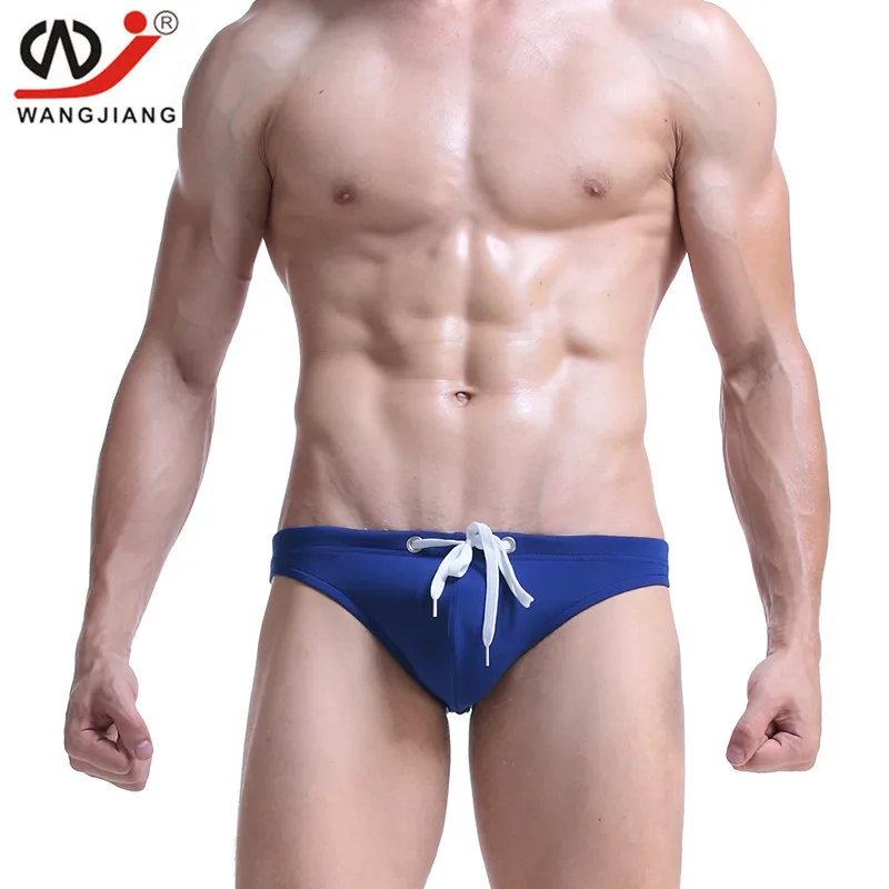 WJ Брендовые однотонные U образные выпуклые дизайнерские сексуальные мужские