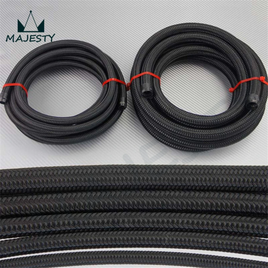 5M STAINLESS STEEL/NYLON BRAIDED 15KPSI AN4 4-AN OIL/FUEL LINE/HOSE 5METER 16FT