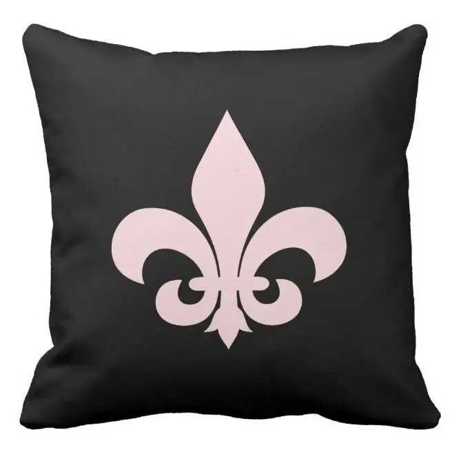 Декоративный чехол для подушки двухсторонний декоративный с рисунком Парижа