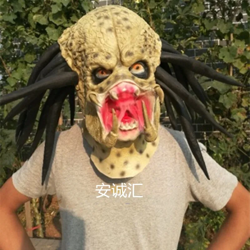 Инопланетянин против Predator PROJECT NEMESIS variation Bug monster devil Terror Aliens Хэллоуин Латексная