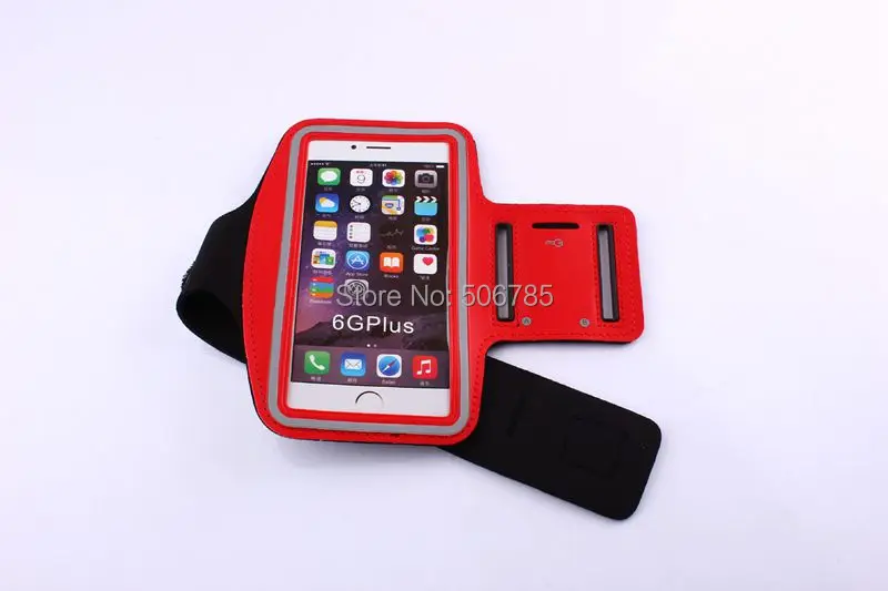 SZAICHGSI 1000pcs sport Arm Band Phone Case Cover Run Sport Fitness Wrist Hand Belt Pouch Bag for apple iphone 6 7 plus | Мобильные