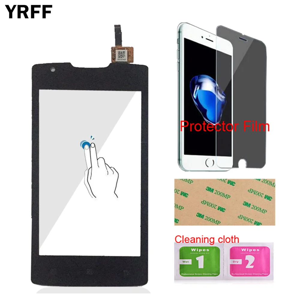 YRFF 4 0 ''мобильный для Lenovo A1000 A 1000 сенсорный экран передняя Сенсорная панель