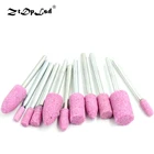 Шлифовальная головка из цилиндрического волокна, 1 шт., 3 мм, абразивный наконечник, нейлоновая колесная головка, высокоскоростной полировальный камень