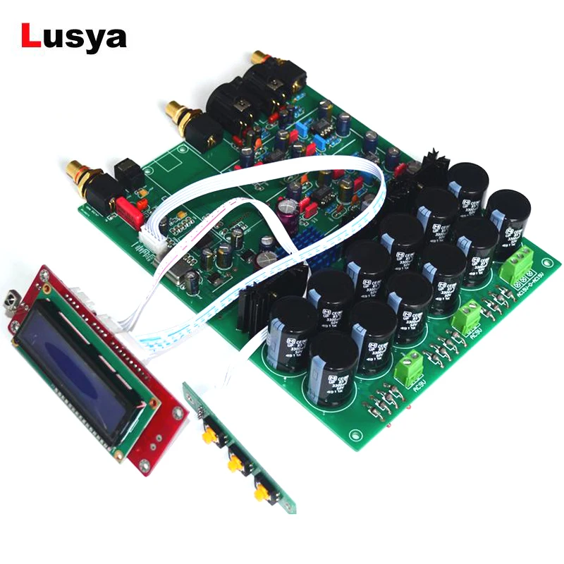 ES9038PRO USB DAC декодер HIFI усилитель Amanero Xmos USB карта 32 бит DSD DAC плата T0244